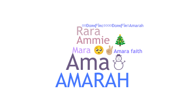 Bijnaam - Amarah