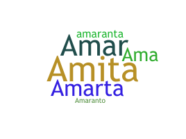 Bijnaam - Amaranta