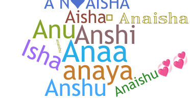 Bijnaam - Anaisha