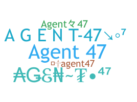 Bijnaam - Agent47