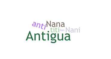 Bijnaam - Antia