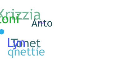 Bijnaam - Antonette