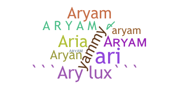 Bijnaam - Aryam