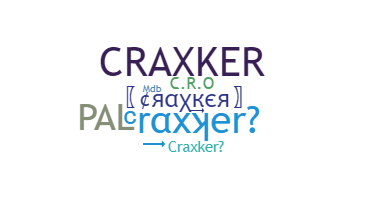 Bijnaam - Craxker