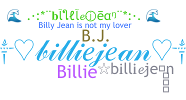 Bijnaam - Billiejean