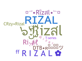 Bijnaam - Rizal