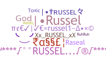 Bijnaam - Russel