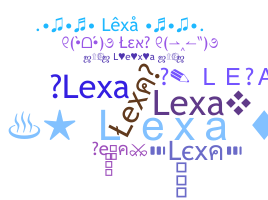Bijnaam - lexa3d