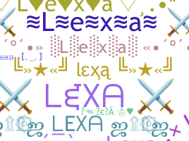 Bijnaam - lexa1pro