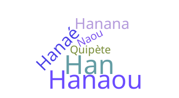 Bijnaam - Hanae