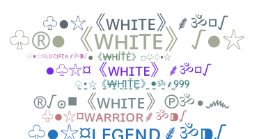 Bijnaam - WHITE666