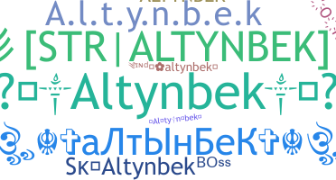 Bijnaam - Altynbek