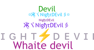 Bijnaam - Nightdevil