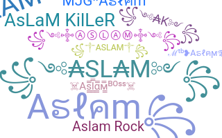 Bijnaam - Aslam