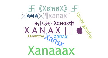 Bijnaam - XANAX