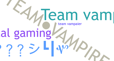 Bijnaam - TeamVampire