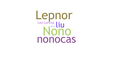 Bijnaam - Leonor