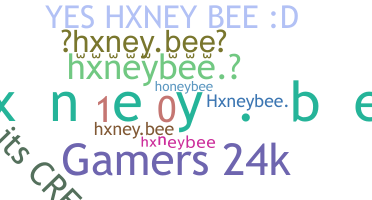 Bijnaam - hxneybee