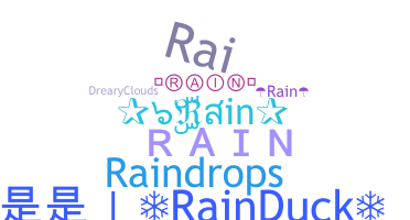 Bijnaam - Rain