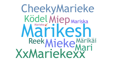 Bijnaam - Marieke