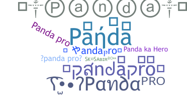 Bijnaam - pandapro
