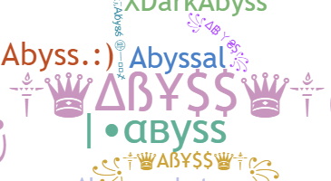 Bijnaam - Abyss