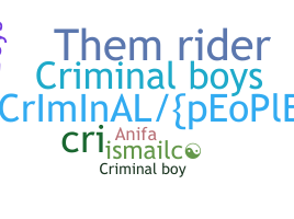Bijnaam - Criminalboys
