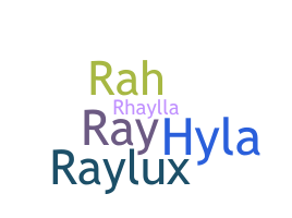 Bijnaam - Rayla