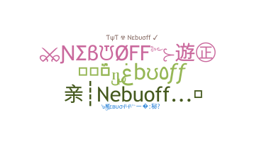 Bijnaam - Nebuoff