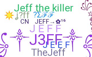 Bijnaam - Jeff