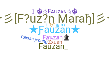 Bijnaam - Fauzan