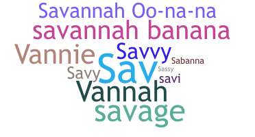 Bijnaam - Savannah