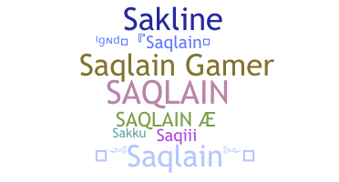 Bijnaam - Saqlain