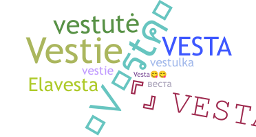 Bijnaam - Vesta