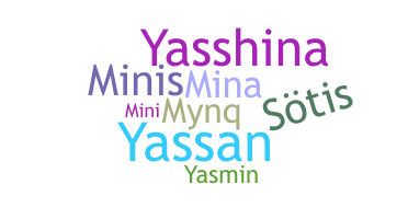 Bijnaam - Yasmina