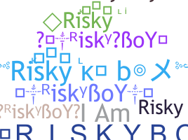 Bijnaam - riskyboy
