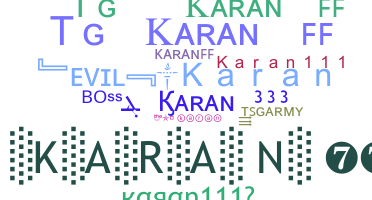 Bijnaam - Karan111