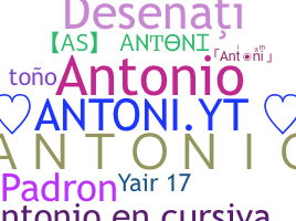 Bijnaam - Antoni