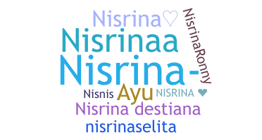 Bijnaam - Nisrina