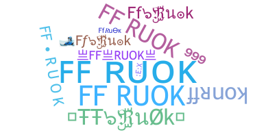 Bijnaam - ffRuok