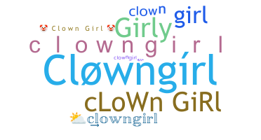 Bijnaam - clowngirl