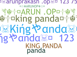 Bijnaam - KingPanda