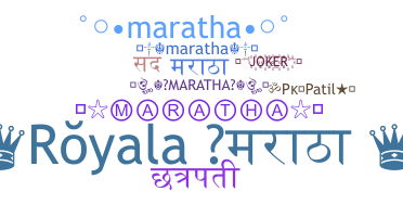 Bijnaam - Maratha