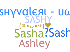 Bijnaam - Sashy