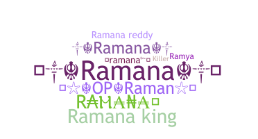 Bijnaam - Ramana