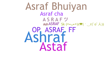Bijnaam - Asraf