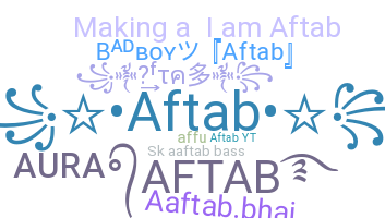 Bijnaam - Aftab