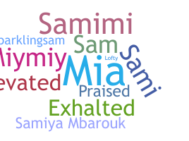 Bijnaam - Samiyah