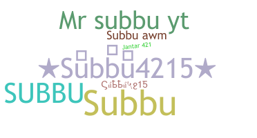 Bijnaam - Subbu4215
