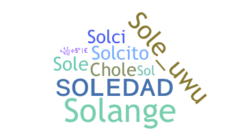 Bijnaam - Soledad